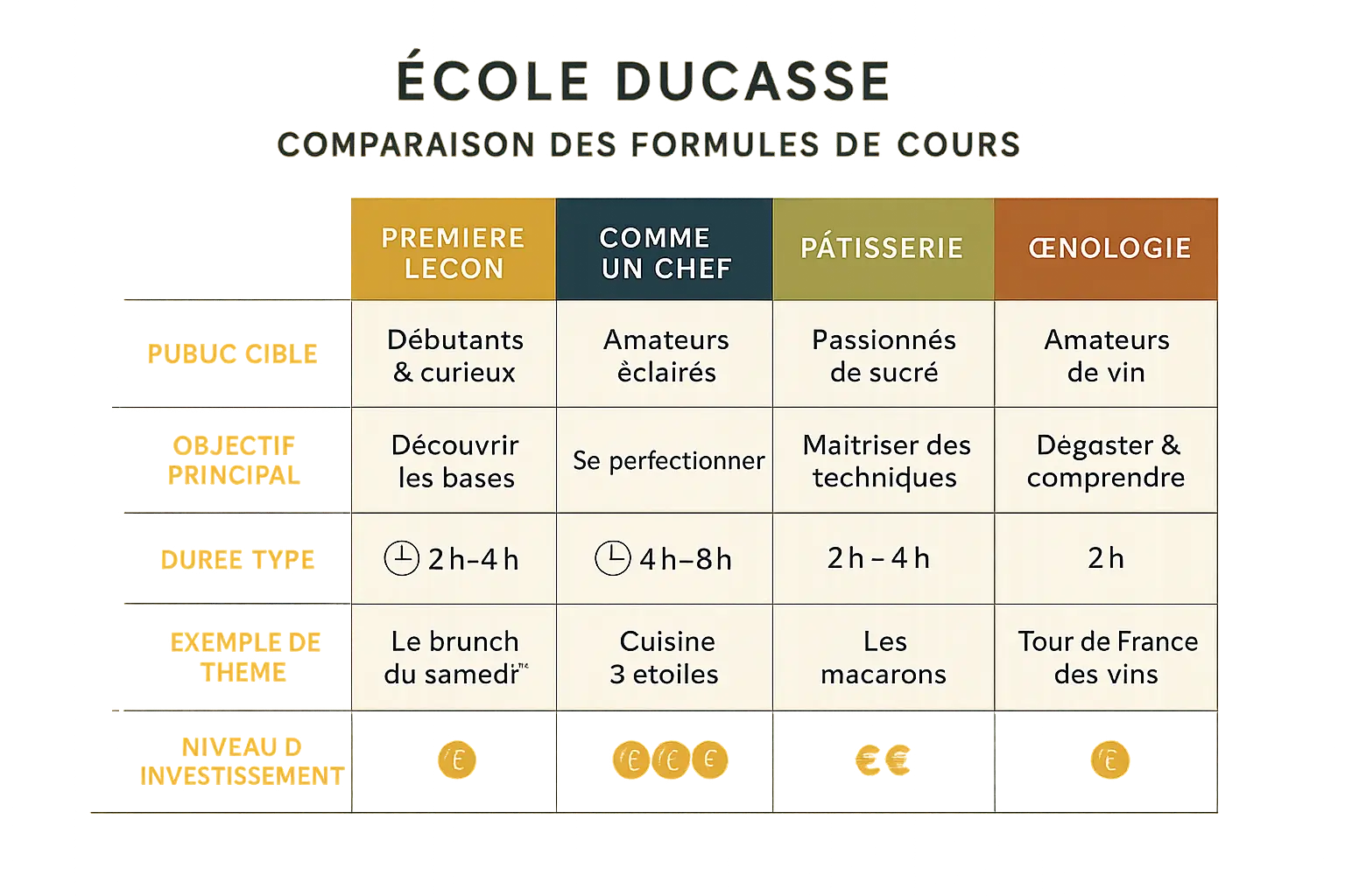 Cheffe réalisant une recette dans un atelier de l'École Ducasse