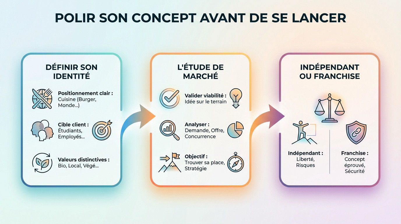 Préparation d'un burger gourmet dans un restaurant rapide, illustrant la définition du concept culinaire