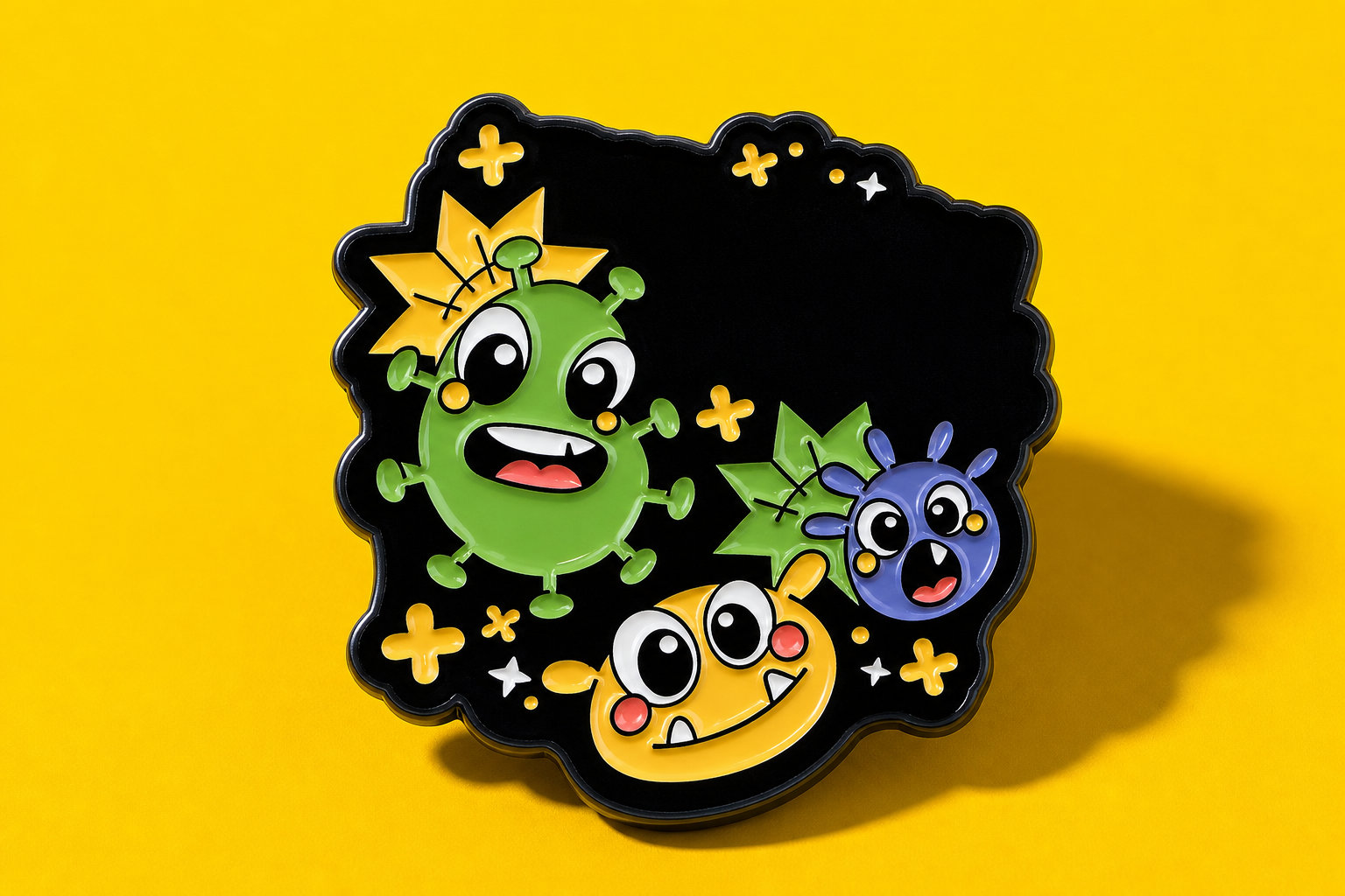 Infection Control Bacteria Pin for Lab Humor