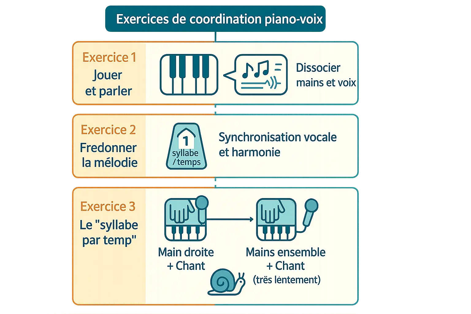 Illustration coordination piano-voix