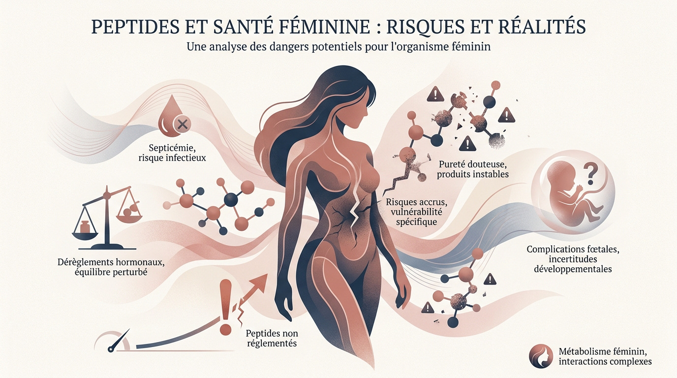 Risques des peptides pour la santé des femmes