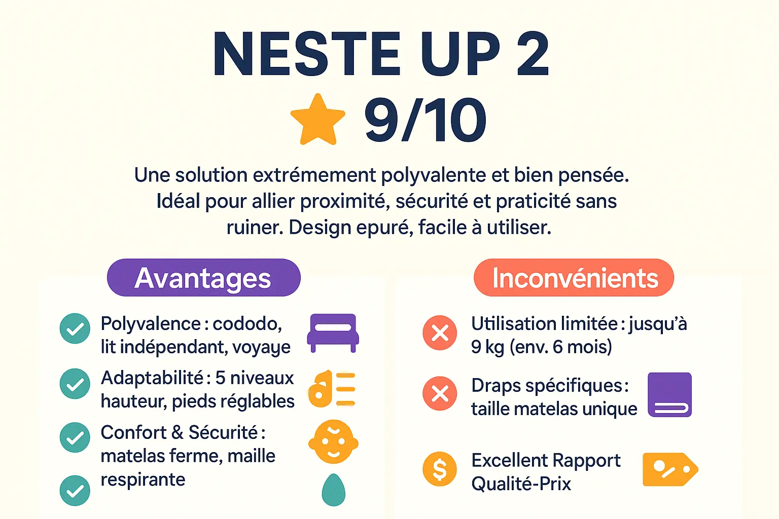 Lit cododo 2en1 NESTEE UP 2