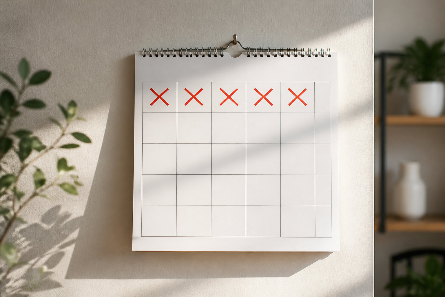 Calendrier illustrant la durée d'inscription au FICP