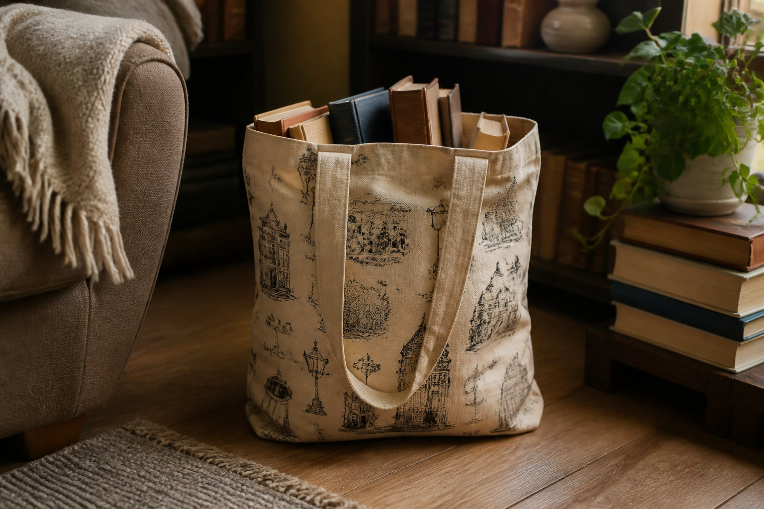 Personalized Bookish Tote Bags for Everyday Literary Style