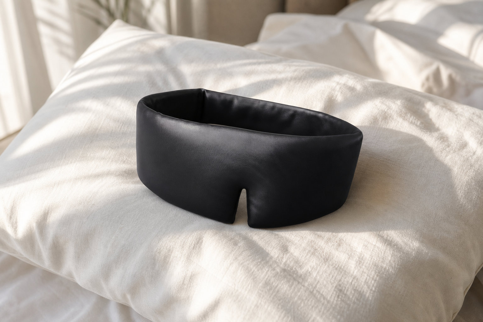 Masque de sommeil en soie - nº45 éternelle nuit