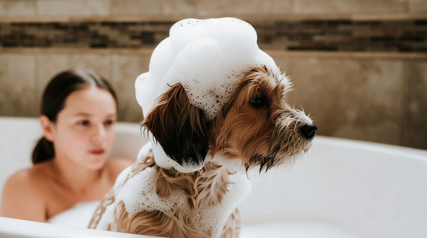 Brossage et bain : les secrets d'une séance sans combat