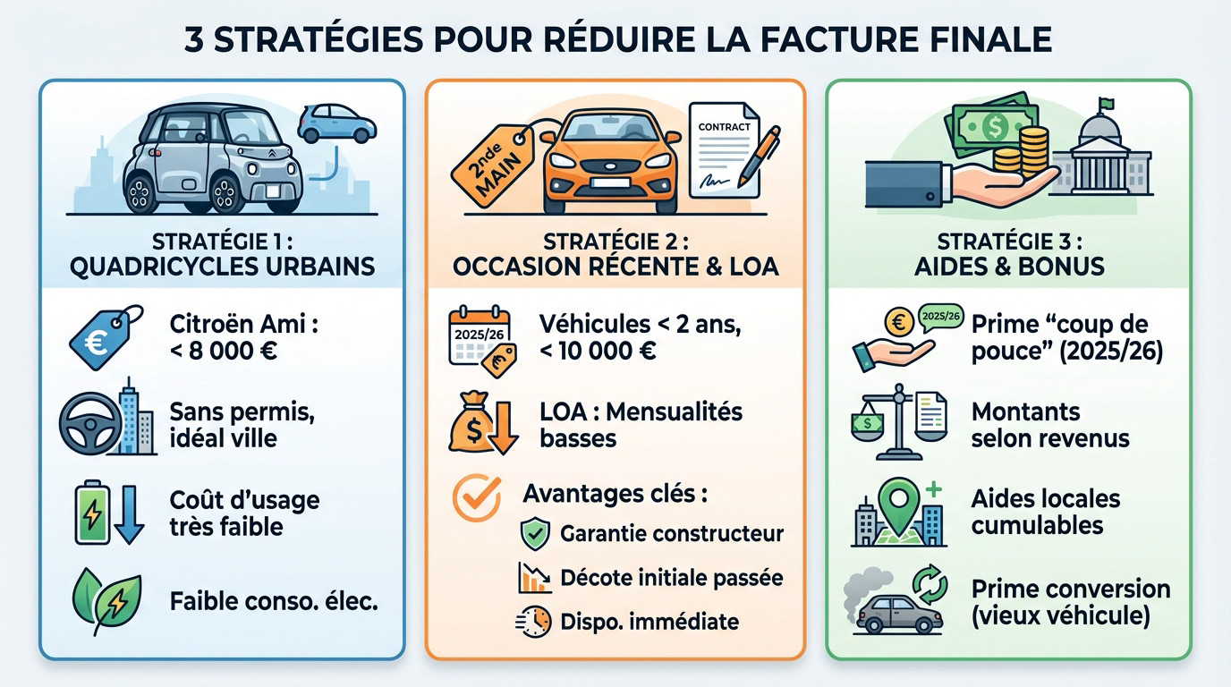 Conseils pour acheter une voiture neuve ou récente avec un petit budget