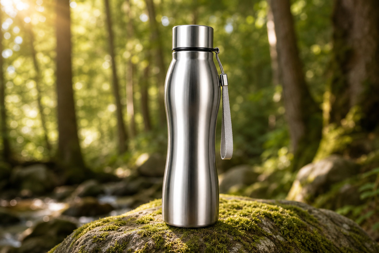 Bouteille Inox 1L. La légèreté au service de ta pratique.