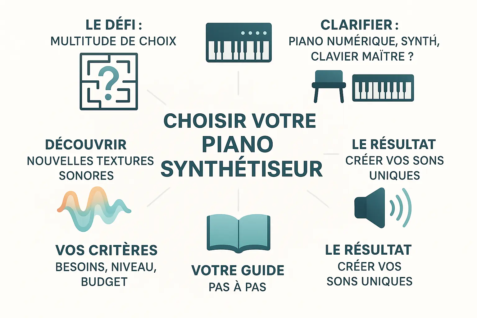 Guide d'achat d'un piano synthétiseur
