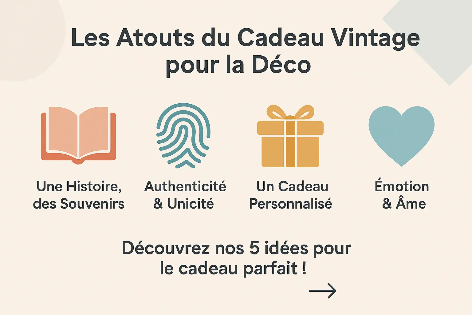 Les atouts du cadeau vintage pour la déco