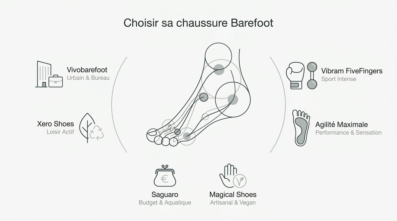 Guide pour choisir ses chaussures barefoot selon l'usage