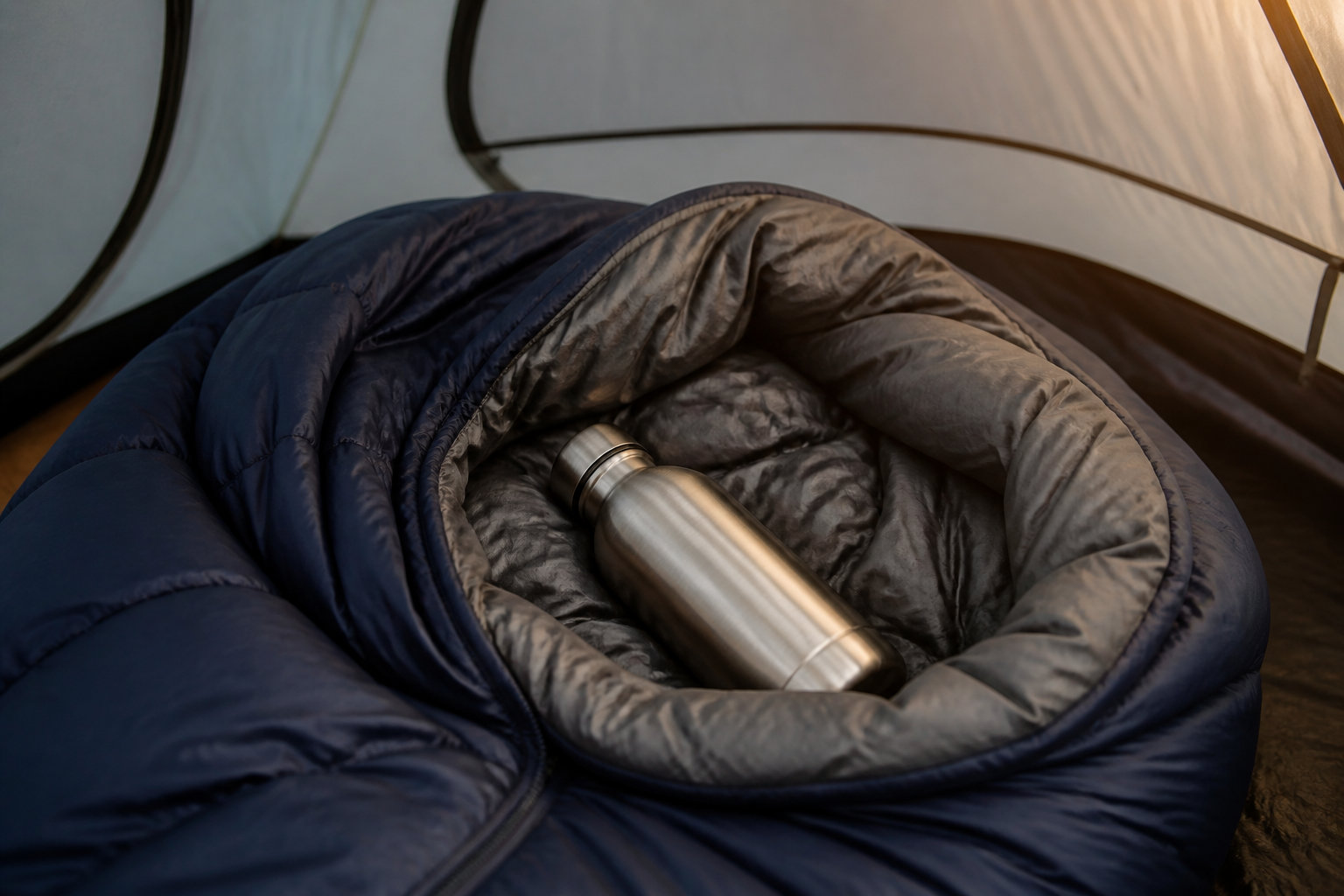 Gourde Ecochill : zéro condensation et protection du sac