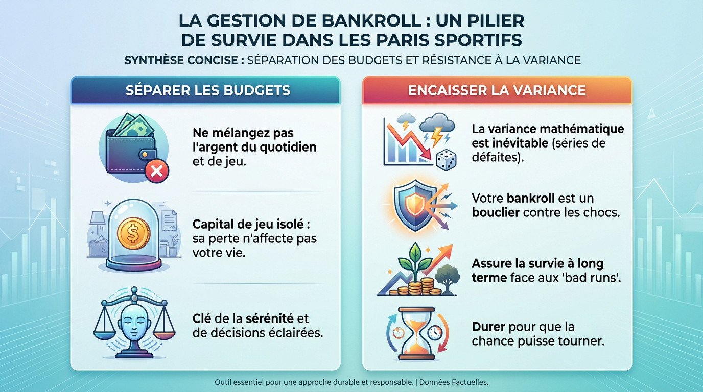 Gestion de bankroll paris sportifs pour sécuriser son capital et durer