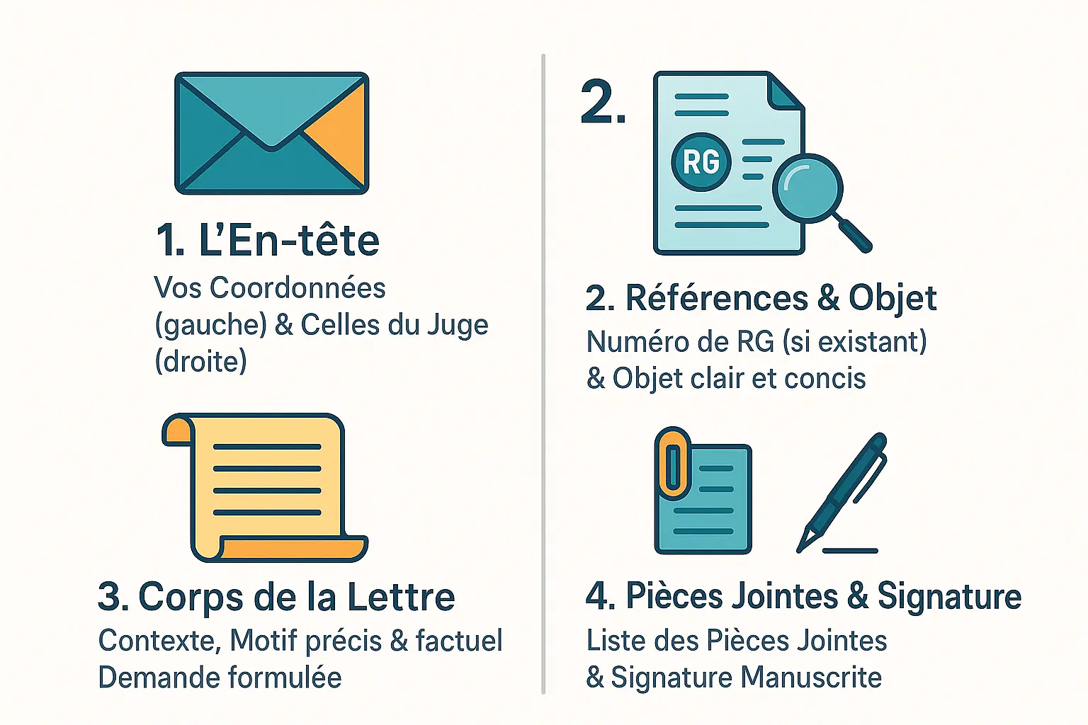 Modèle de lettre au juge des tutelles
