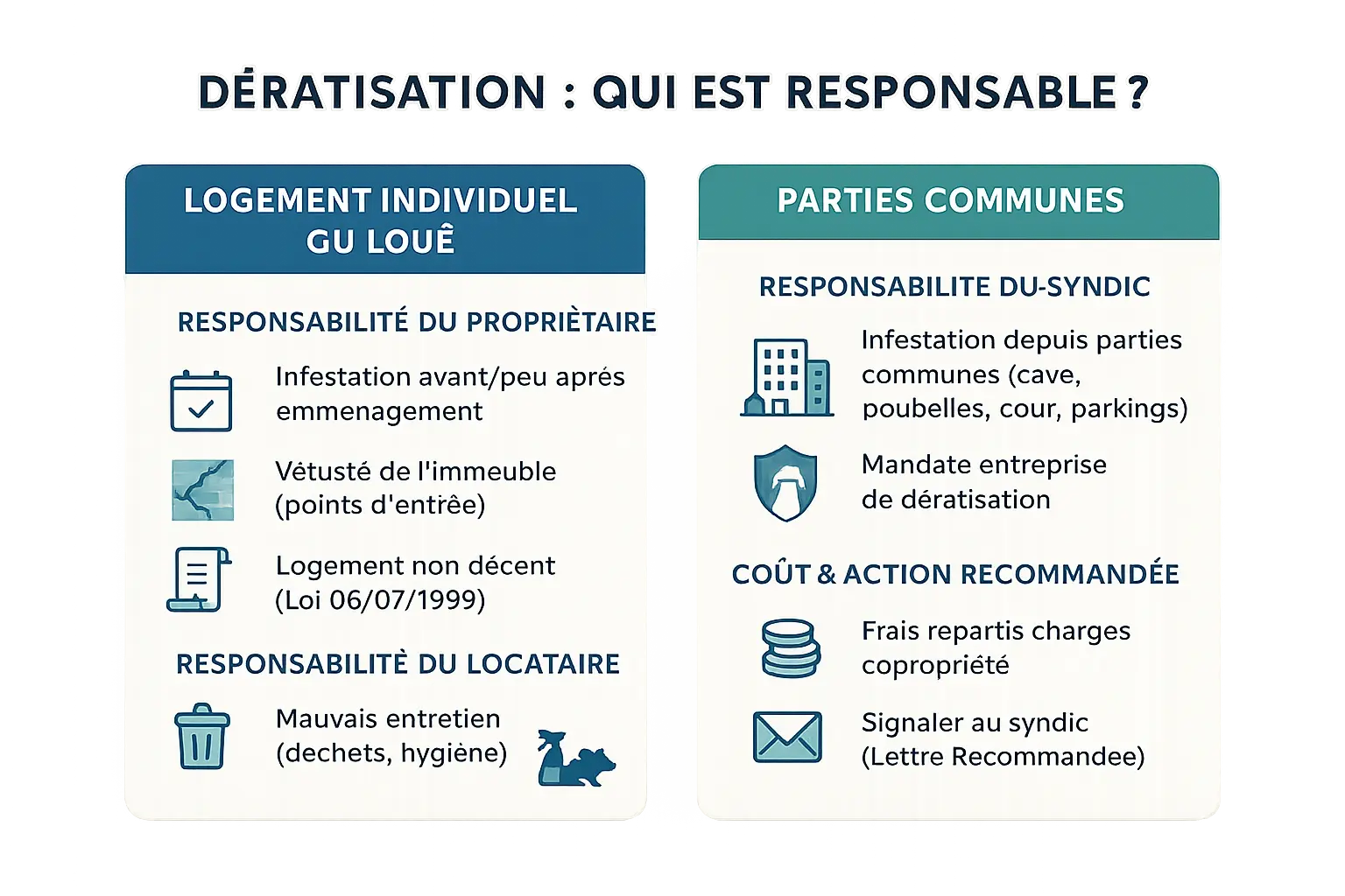 Responsabilités en cas de dératisation dans le 92