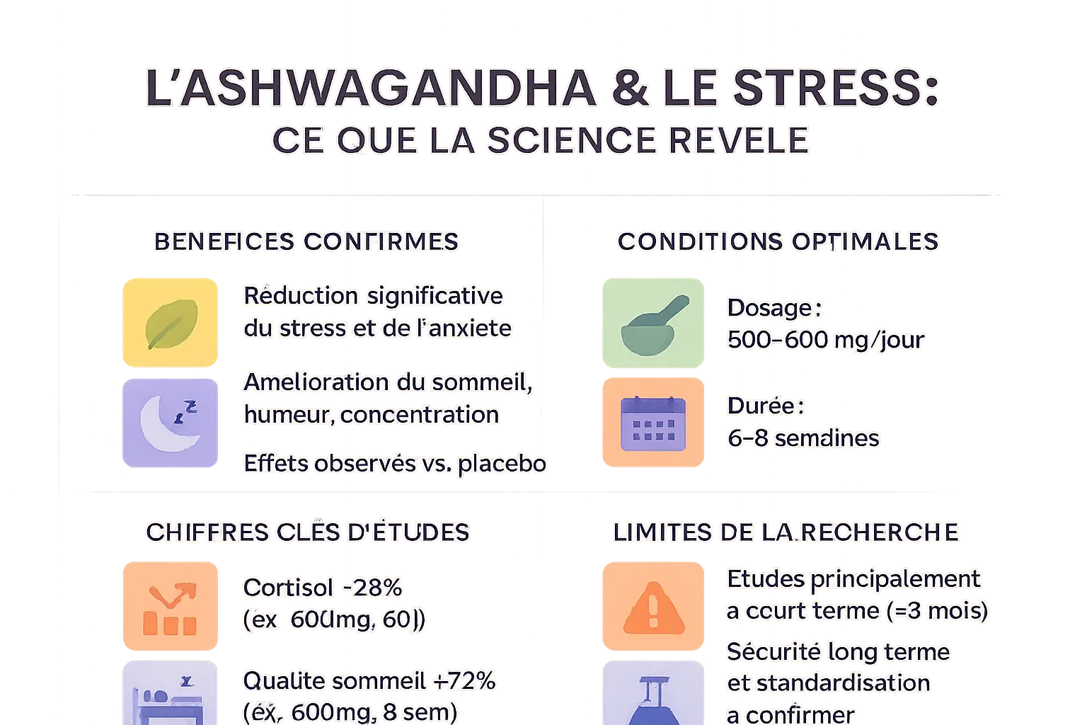Ashwagandha et stress - Ce que dit la science
