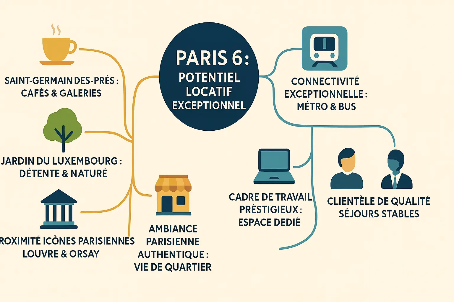 Luxembourg Garden view from apartment window