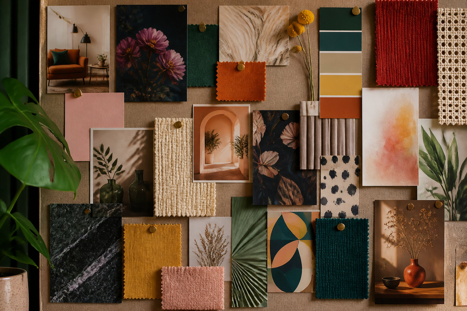 Phase de réflexion stratégique et élaboration du moodboard