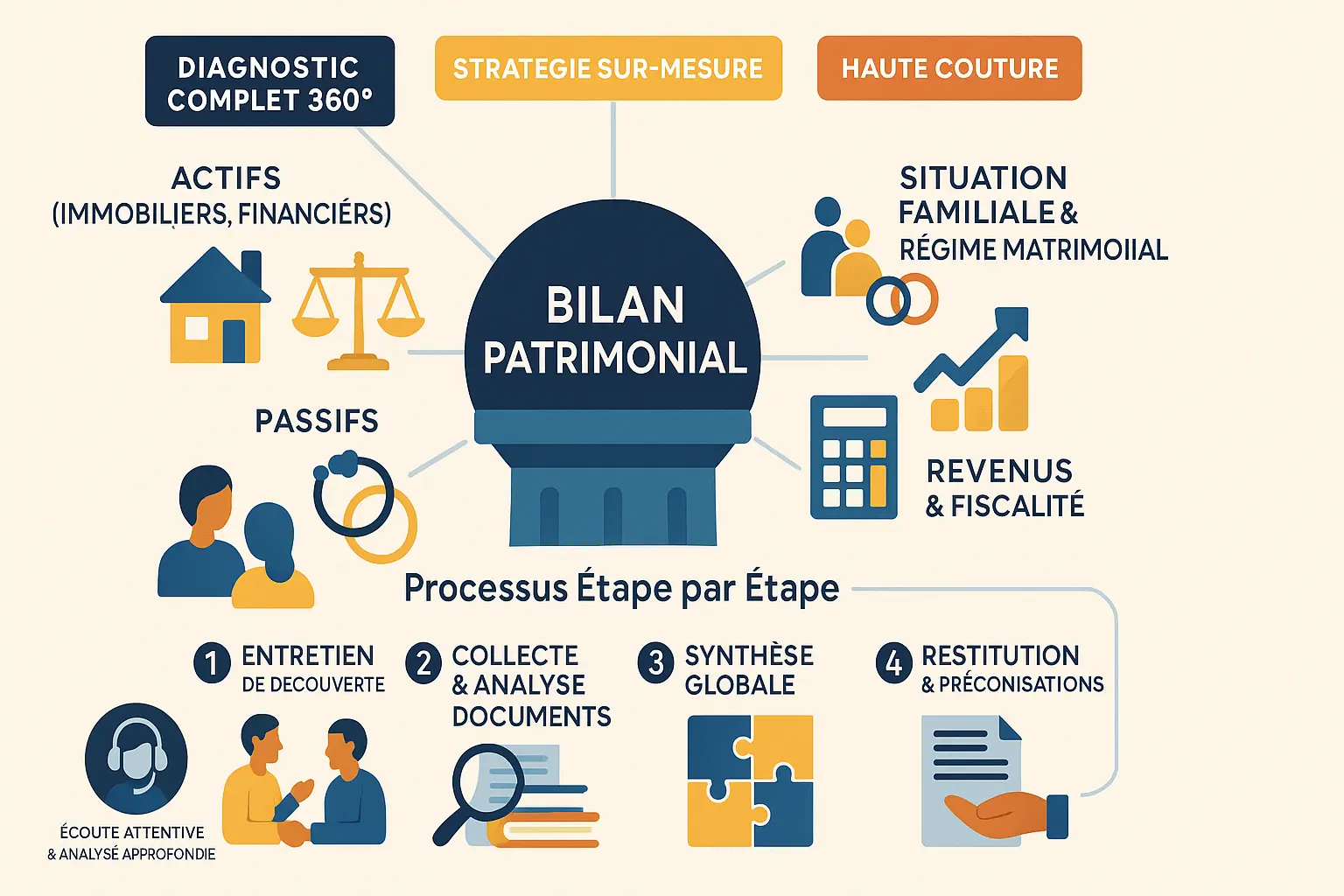 Illustration du bilan patrimonial à Villefranche-sur-Saône