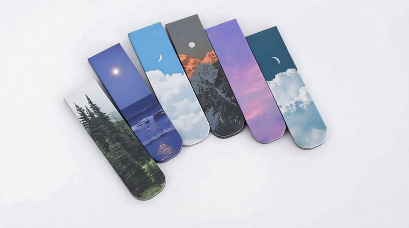 Magnetic and Custom Design Bookmarks