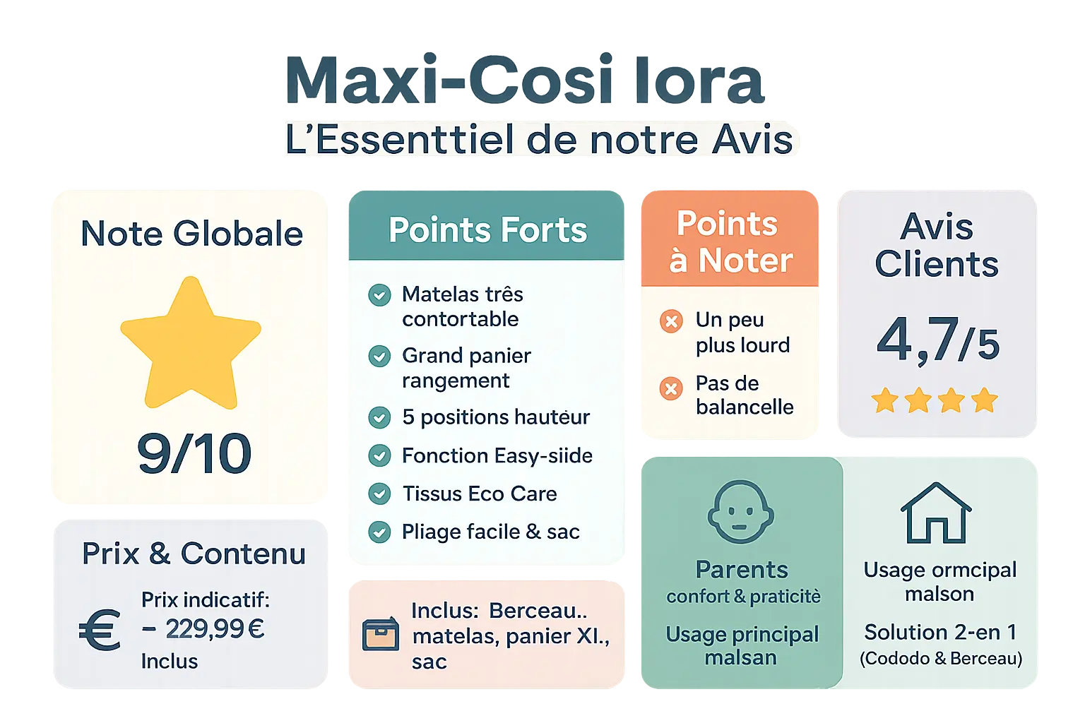 Berceau Cododo Maxi-Cosi Iora