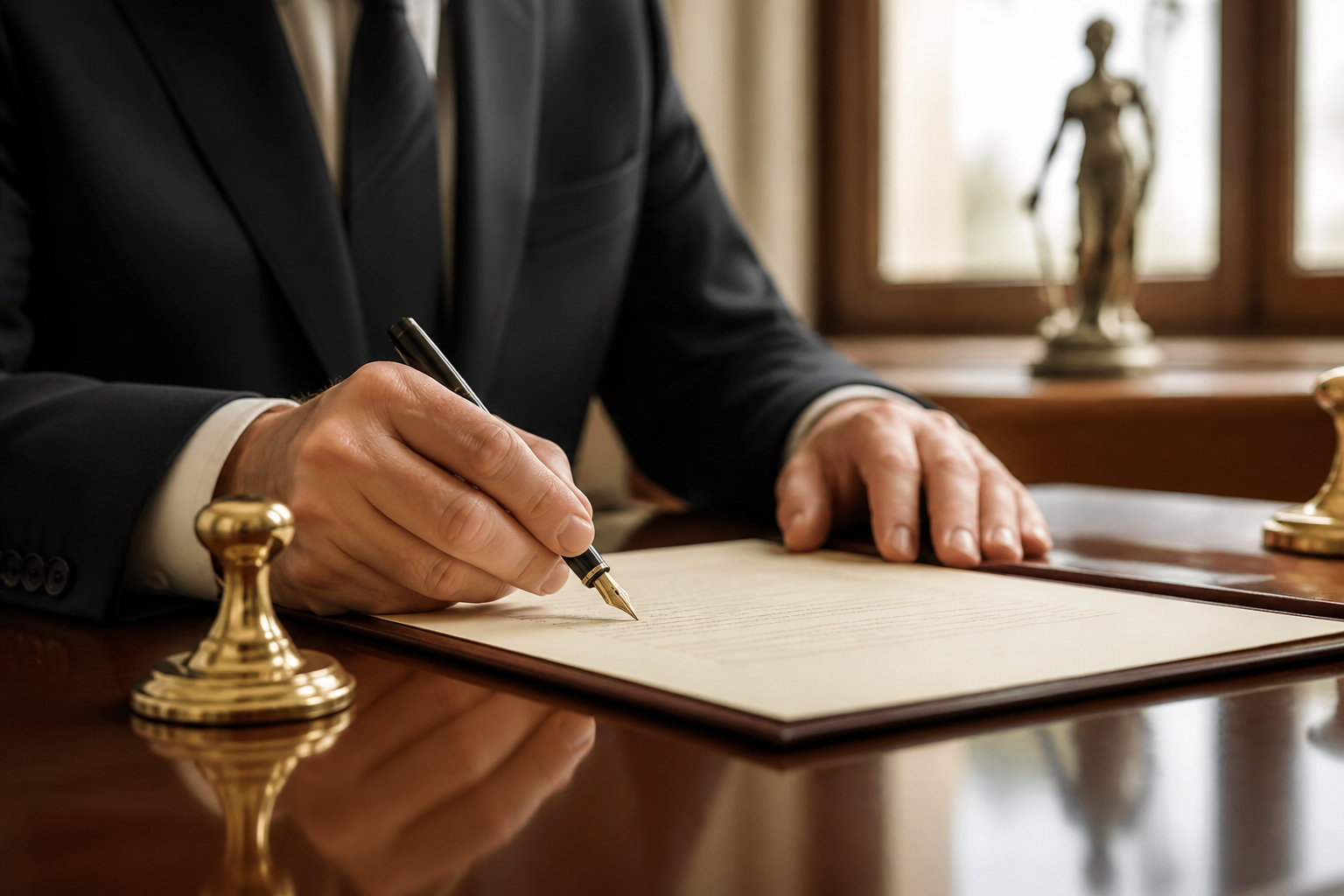 Signature de l'acte et répartition finale des fonds