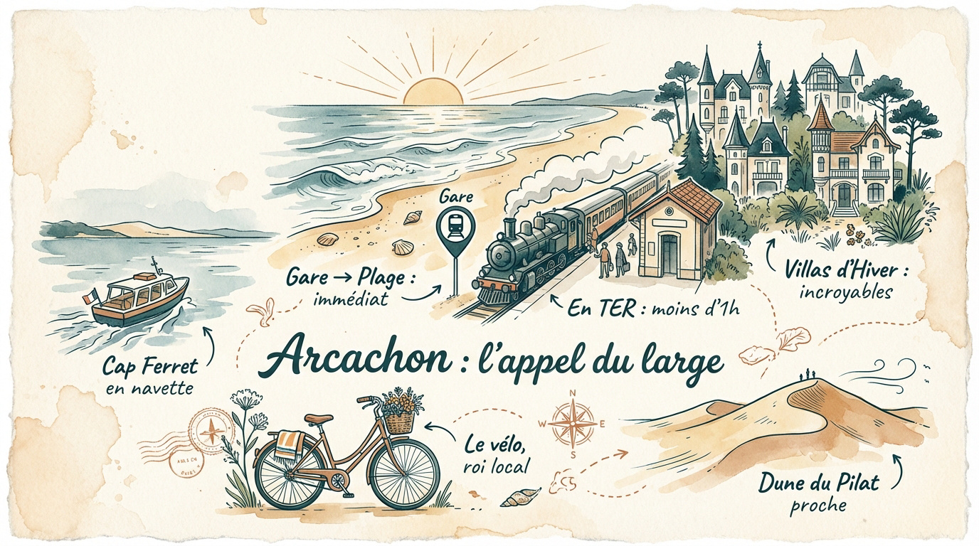 Villas historiques de la Ville d'Hiver à Arcachon