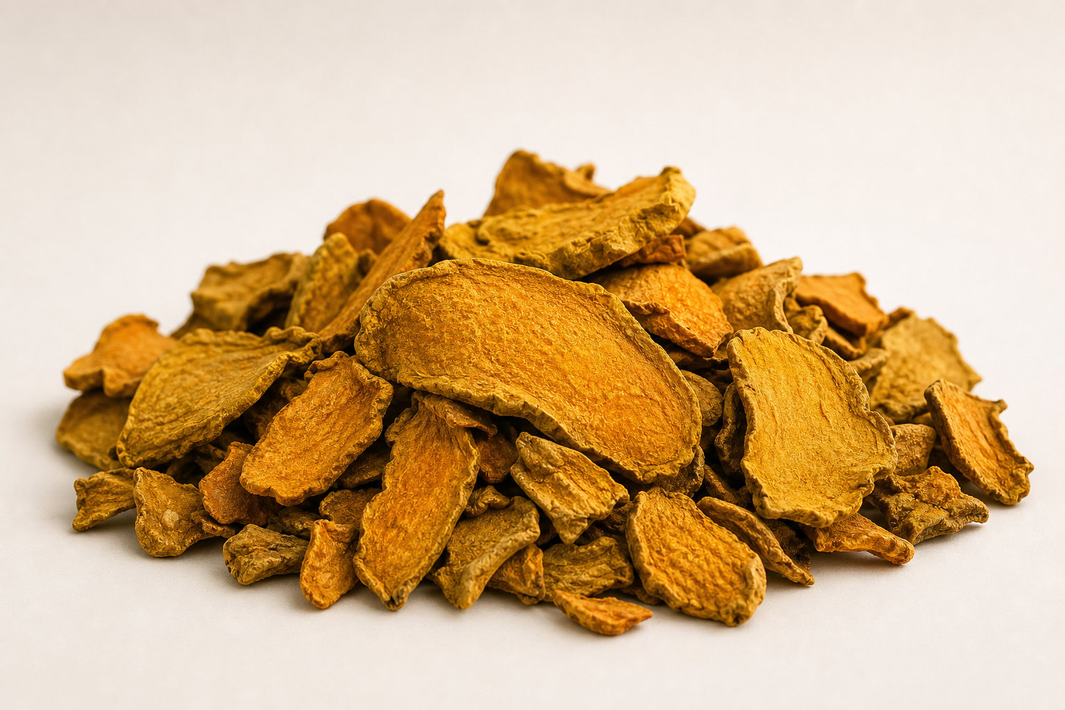 Curcuma racine coupée bio : vitalité et pureté