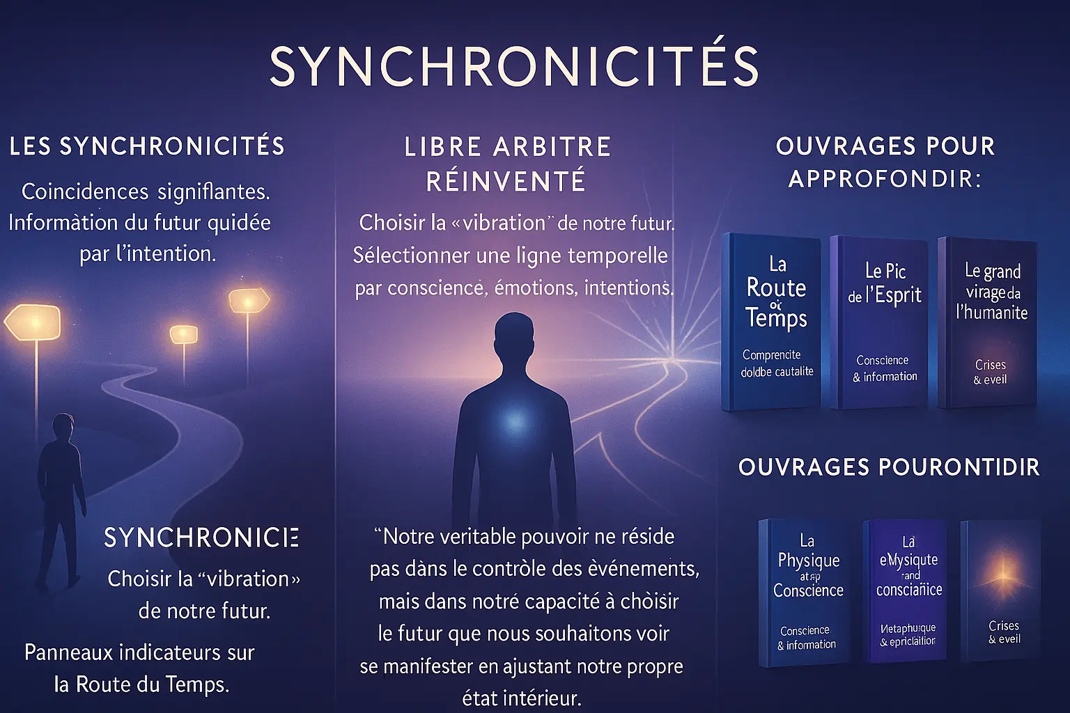 Illustration des concepts de Guillemant