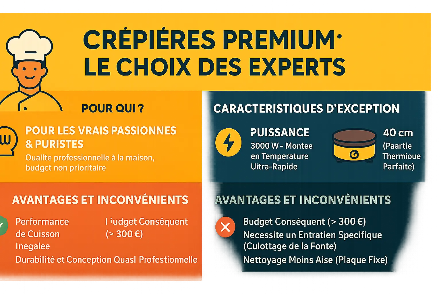 <strong>Crêpières professionnelles Krampouz et Lagrange</strong>