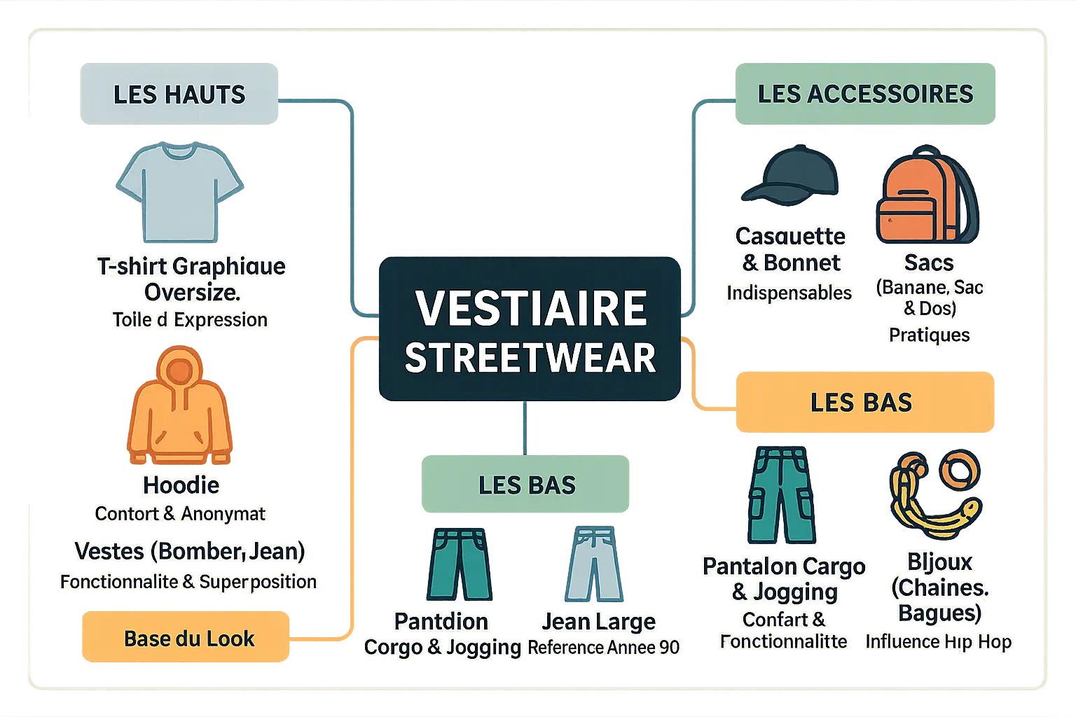 Guide du vestiaire streetwear