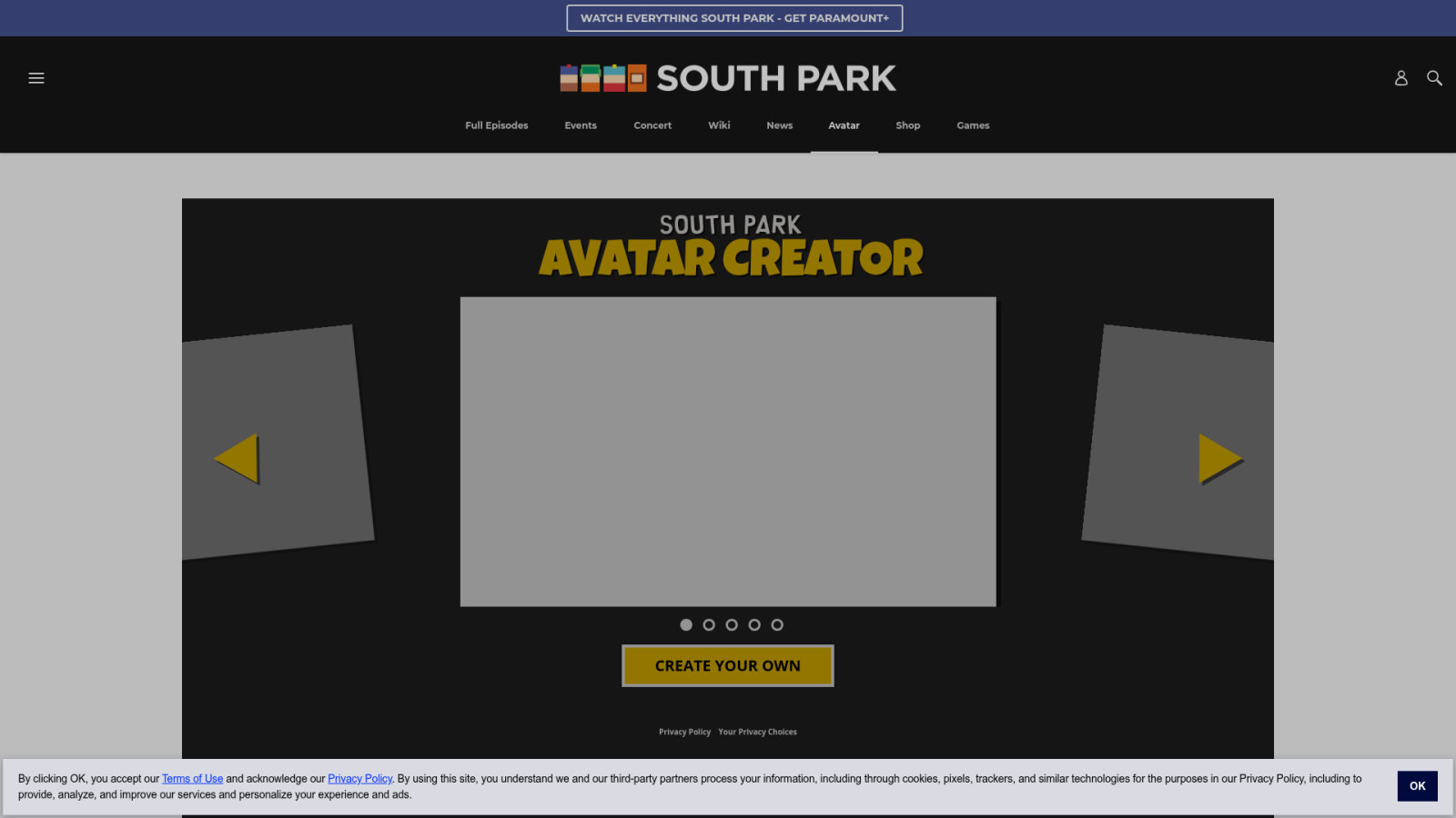 South Park Avatar : l'esprit de la série animée