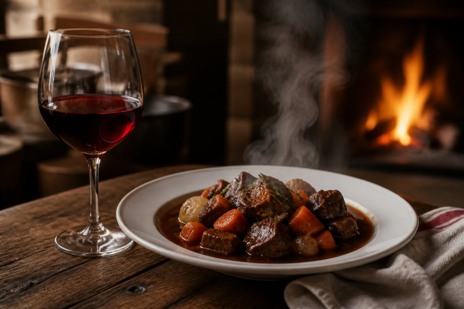 Accompagnements et accords mets-vins de tradition