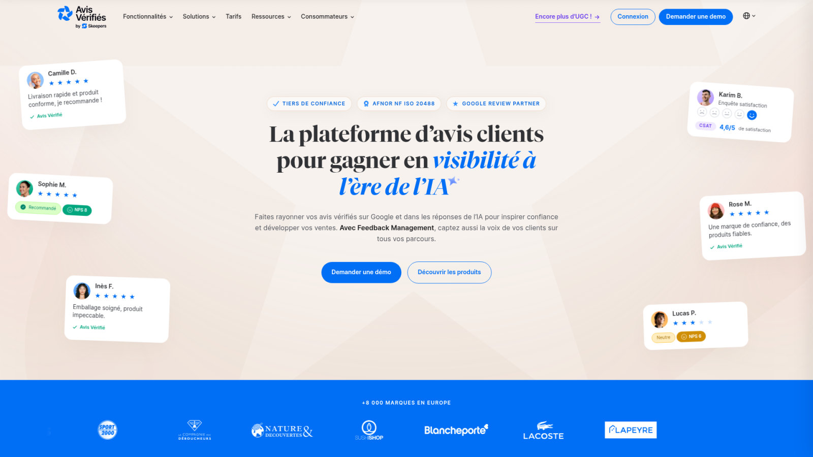 Avis Vérifiés : la certification NF au service du local