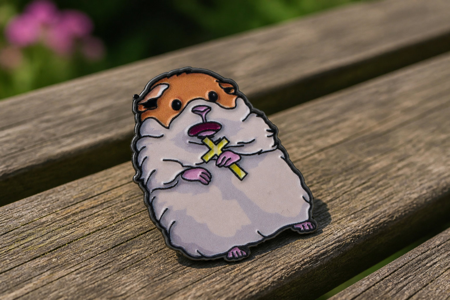 Screaming Hamster Pin: The Ultimate Mood for Overstimulation