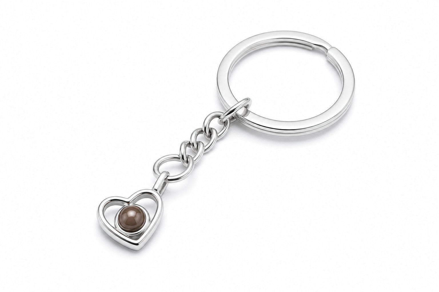 Porte-Clé Coeur Projection Photo, la poésie des petits objets du quotidien