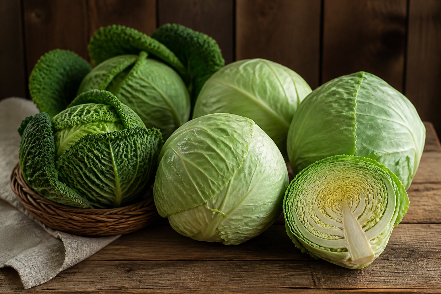 Typologie des variétés de Brassica oleracea