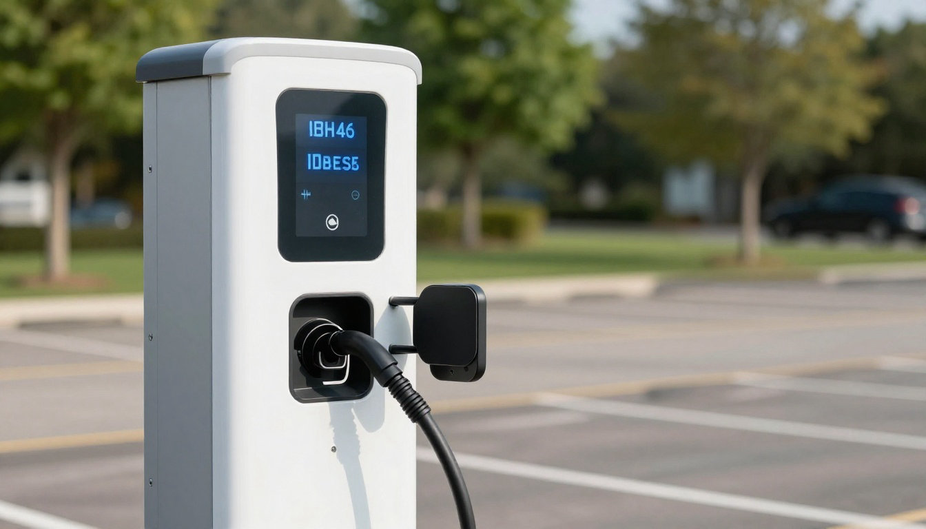 Borne de recharge véhicule électrique