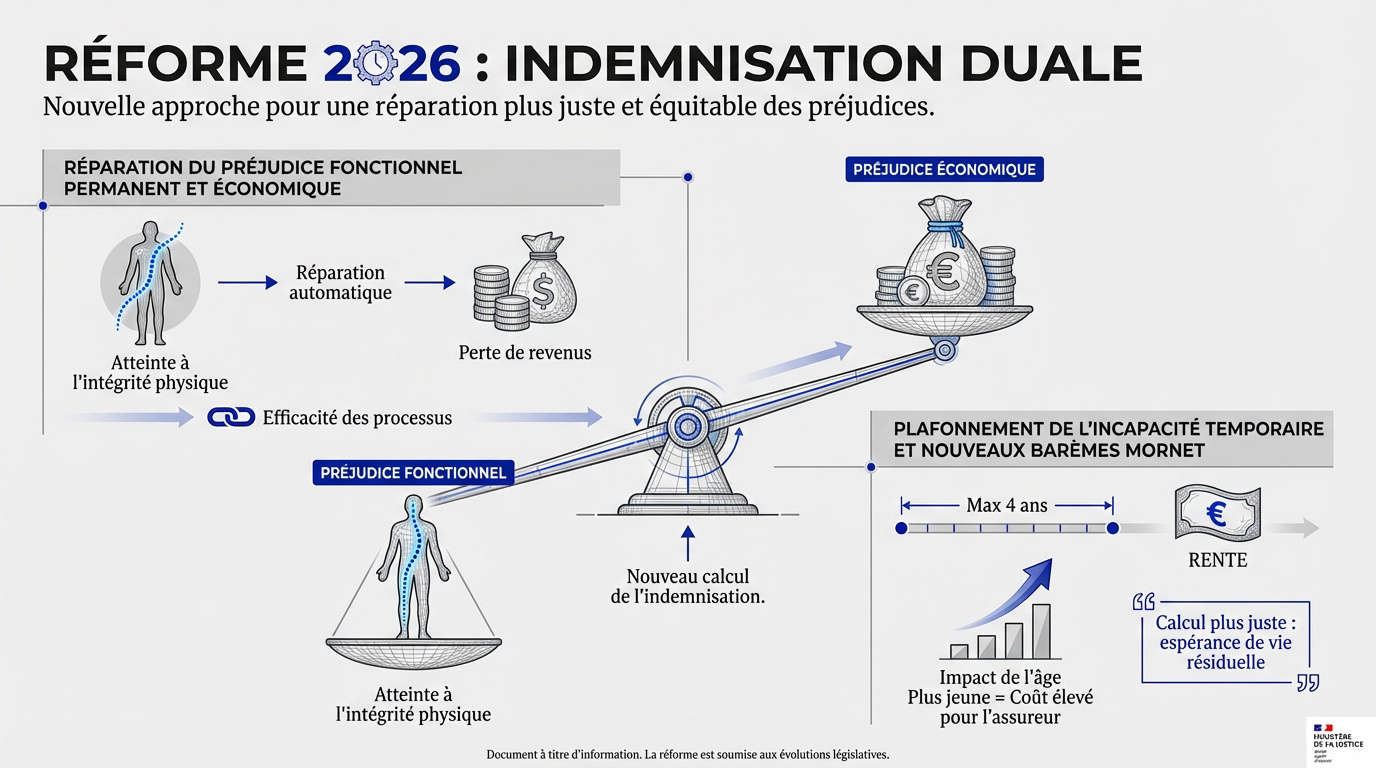 Réforme 2026 de l'indemnisation des accidents du travail et maladies professionnelles