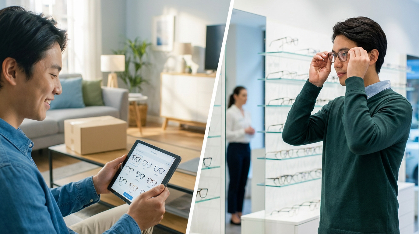 Opticien en ligne ou boutique : le comparatif sans filtre