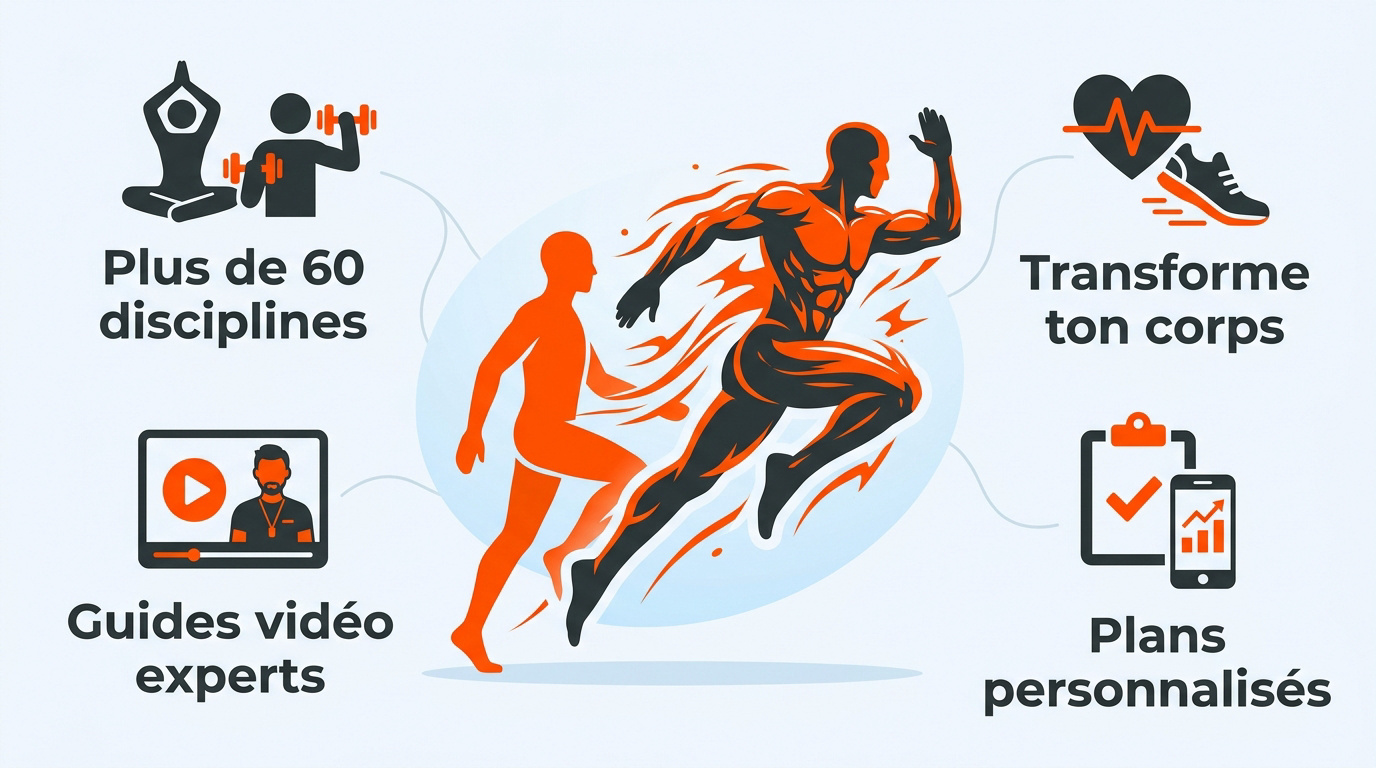 Séance de coaching sportif en ligne pour une transformation physique réussie