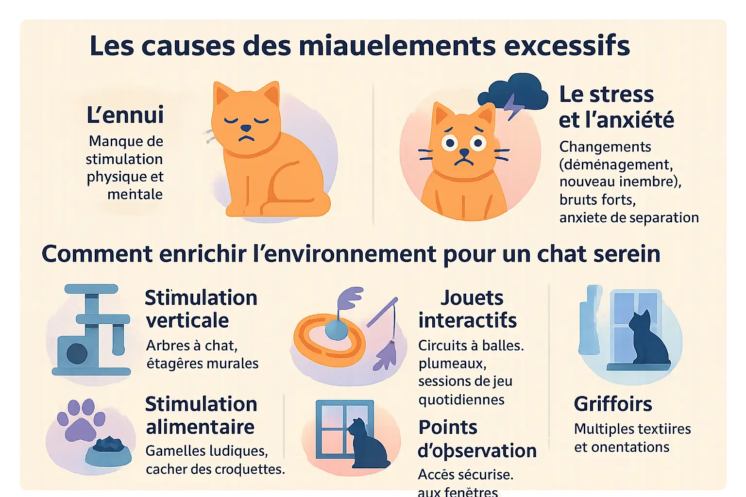 Chat sur une étagère murale observant l'extérieur