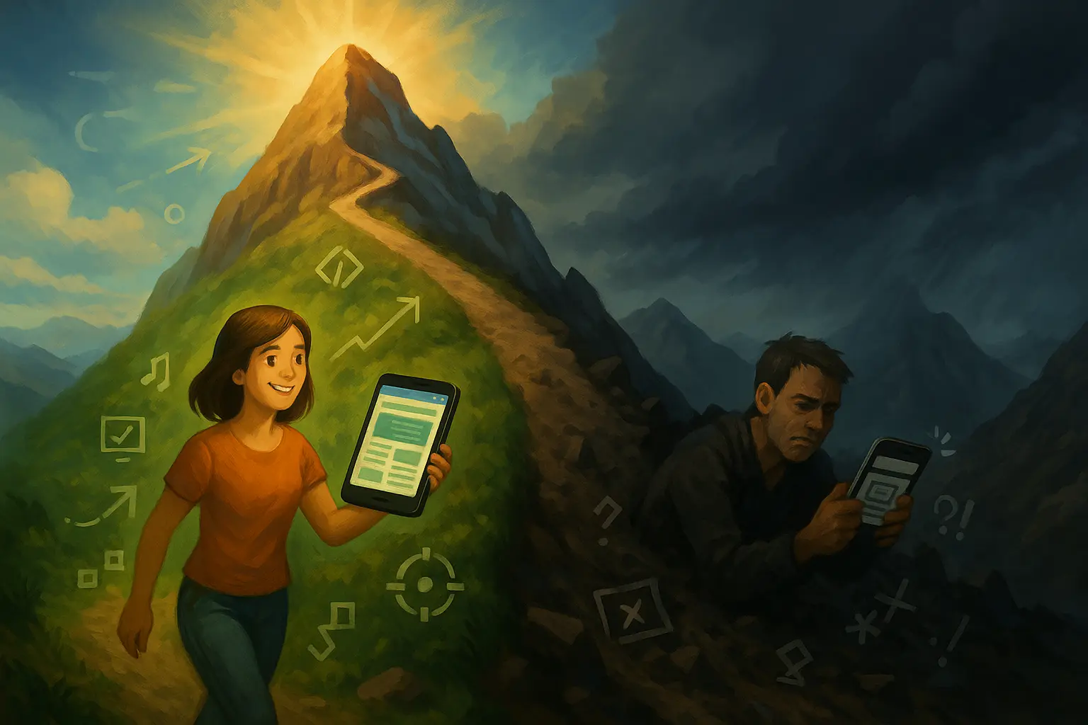 Illustration montrant l'importance du design responsive