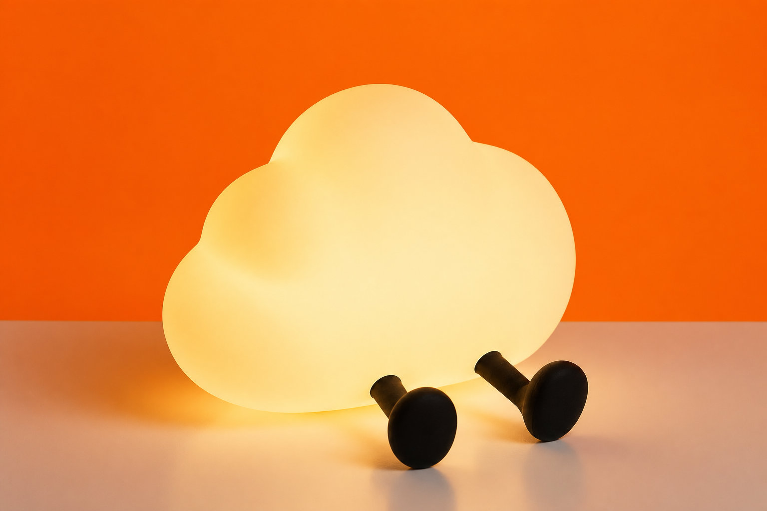 Veilleuse Nuage en Silicone : le compagnon de chevet moelleux