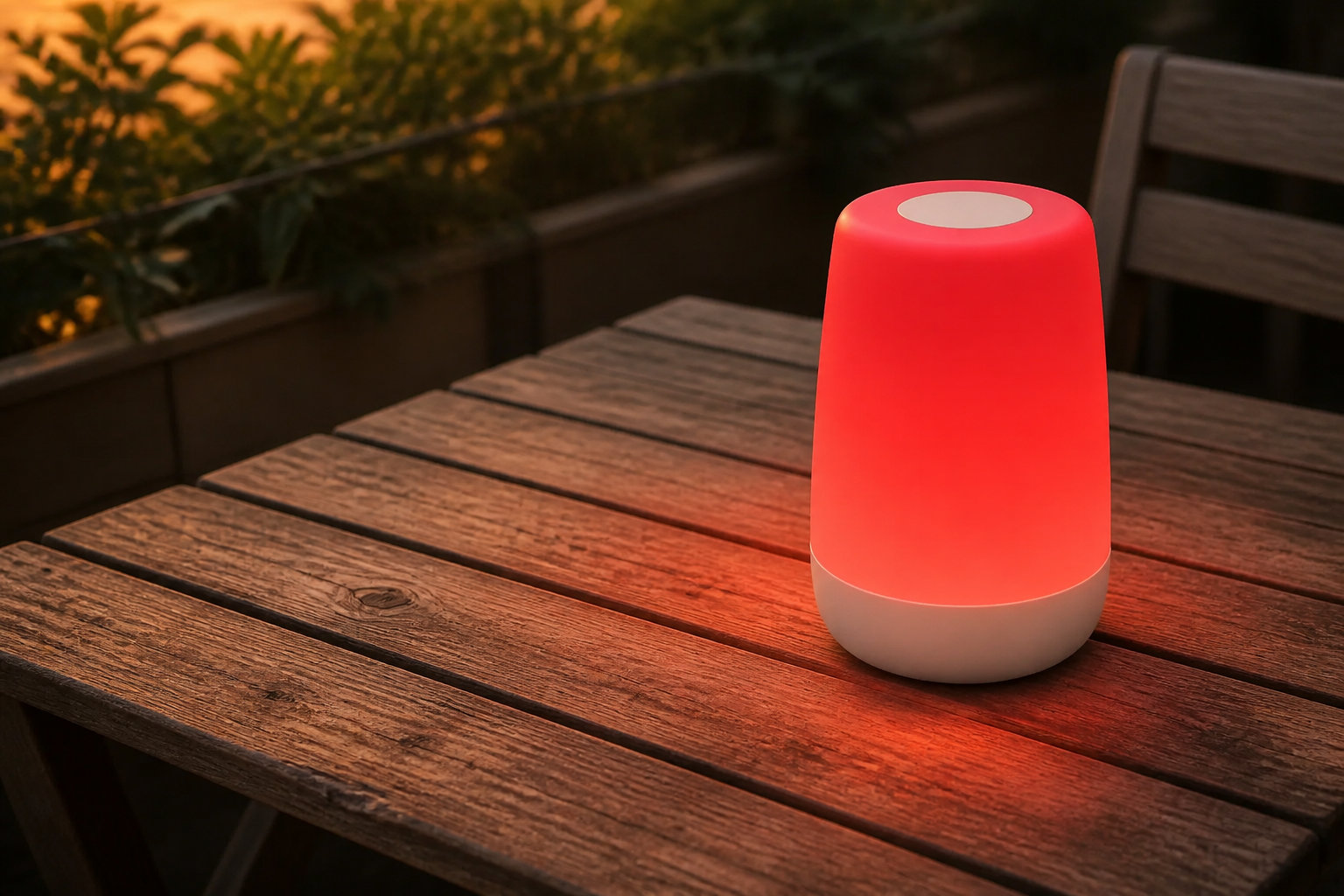 Veilleuse lumière rouge rechargeable : la solution mobile pour la nuit