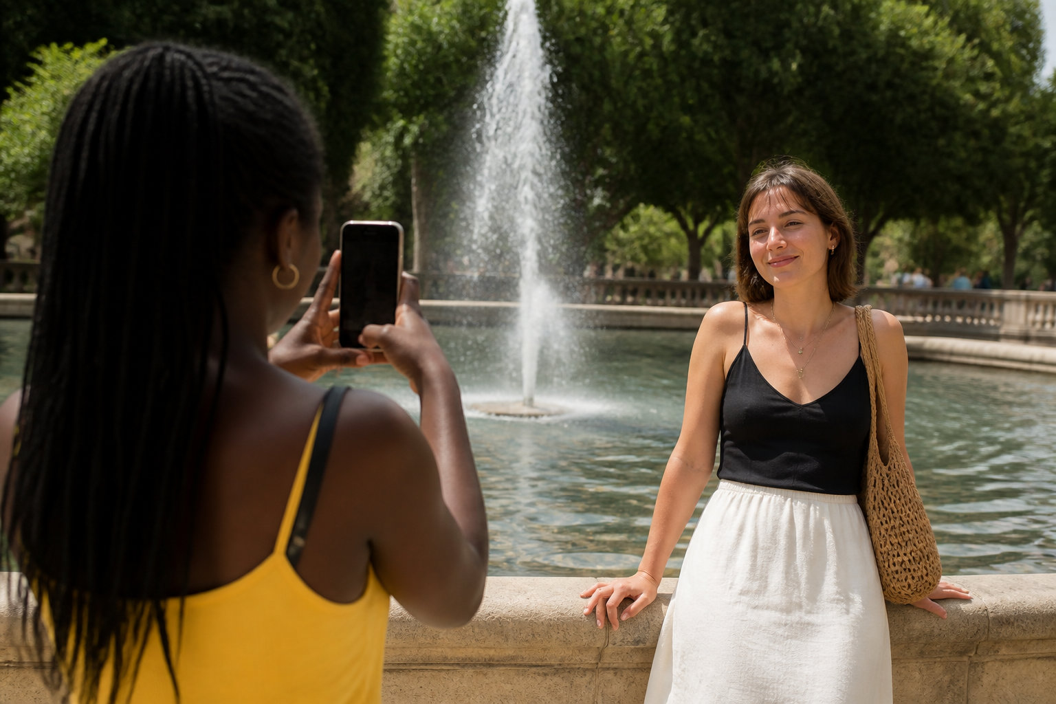 Le challenge photo urbain pour défier les amies
