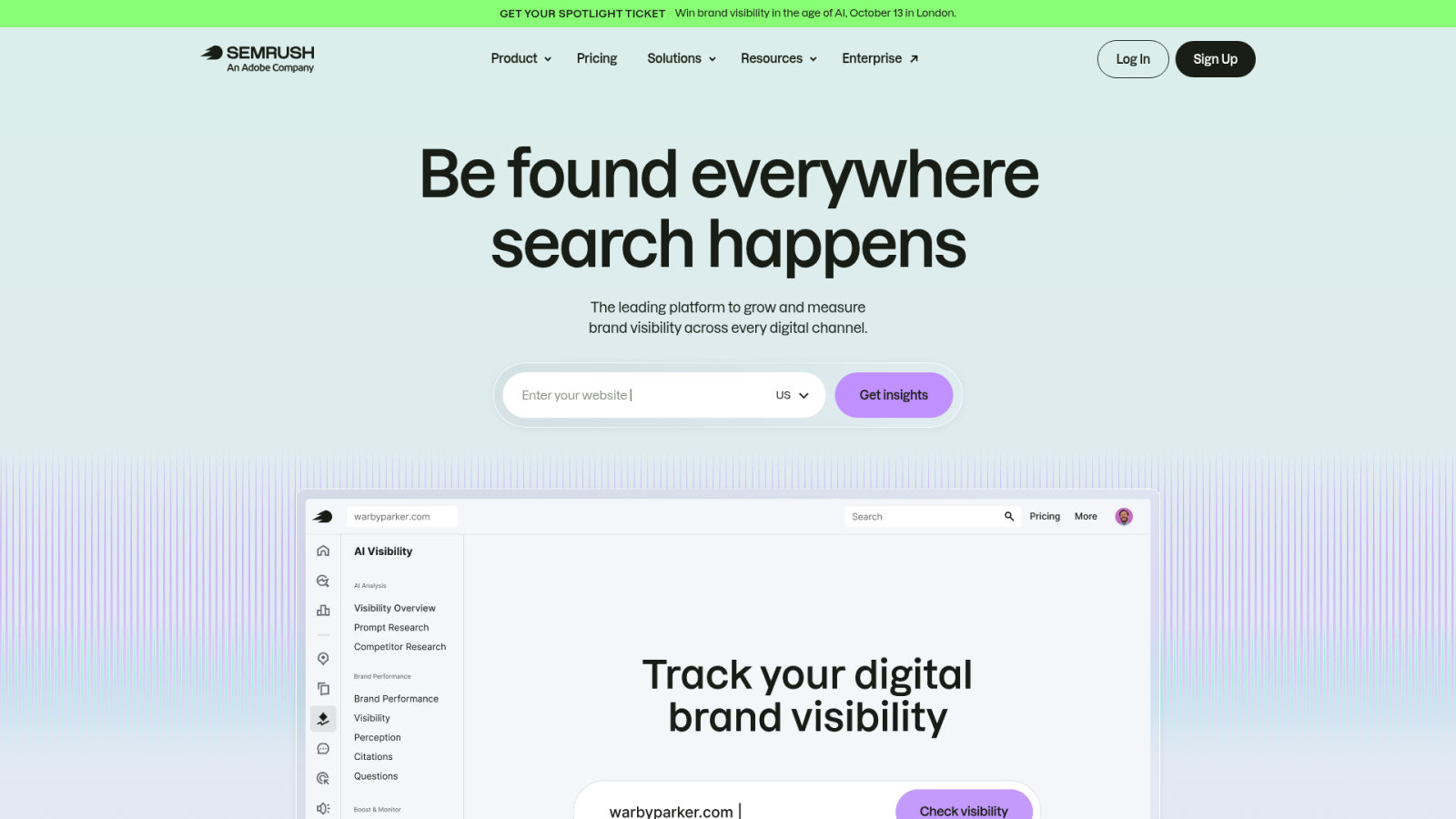 Semrush pour l'analyse concurrentielle de précision