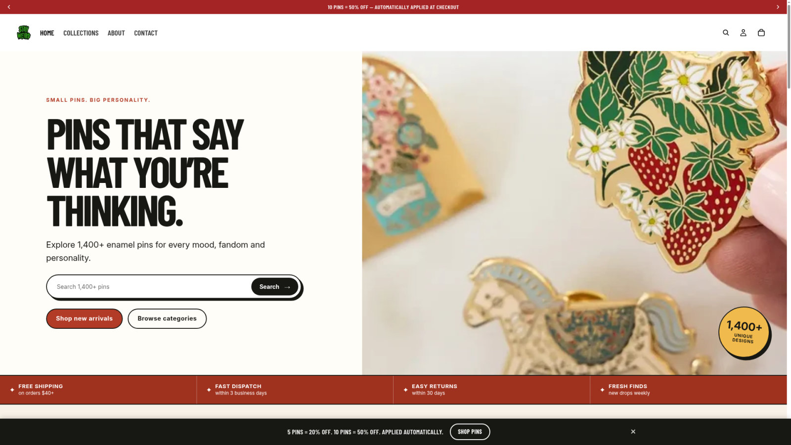Reading Challenge Enamel Pins: Gamify Your Bookshelf