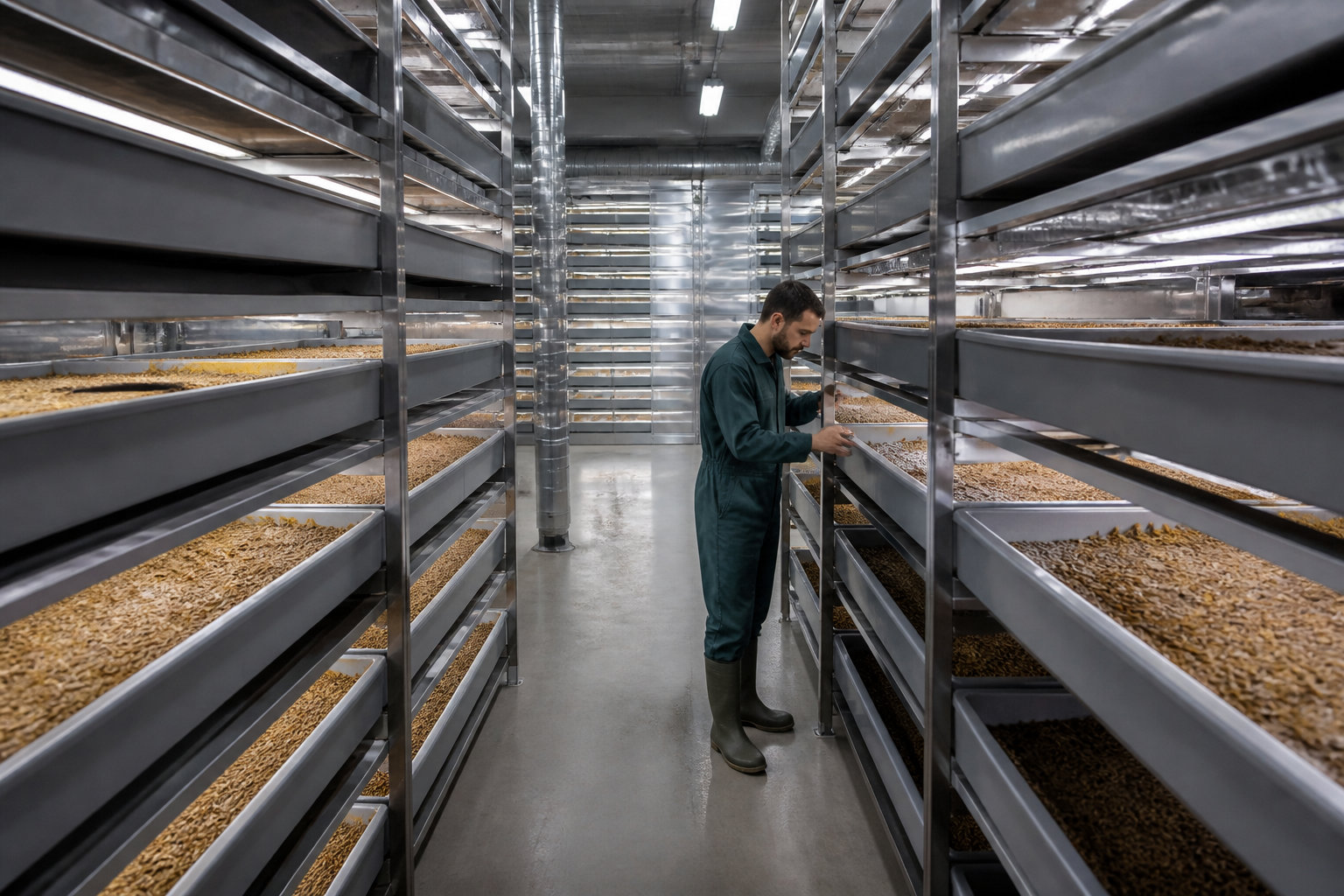L'empreinte écologique réduite des protéines d'insectes s'accompagne d'une densité protéique équivalente ou supérieure à celle du bœuf