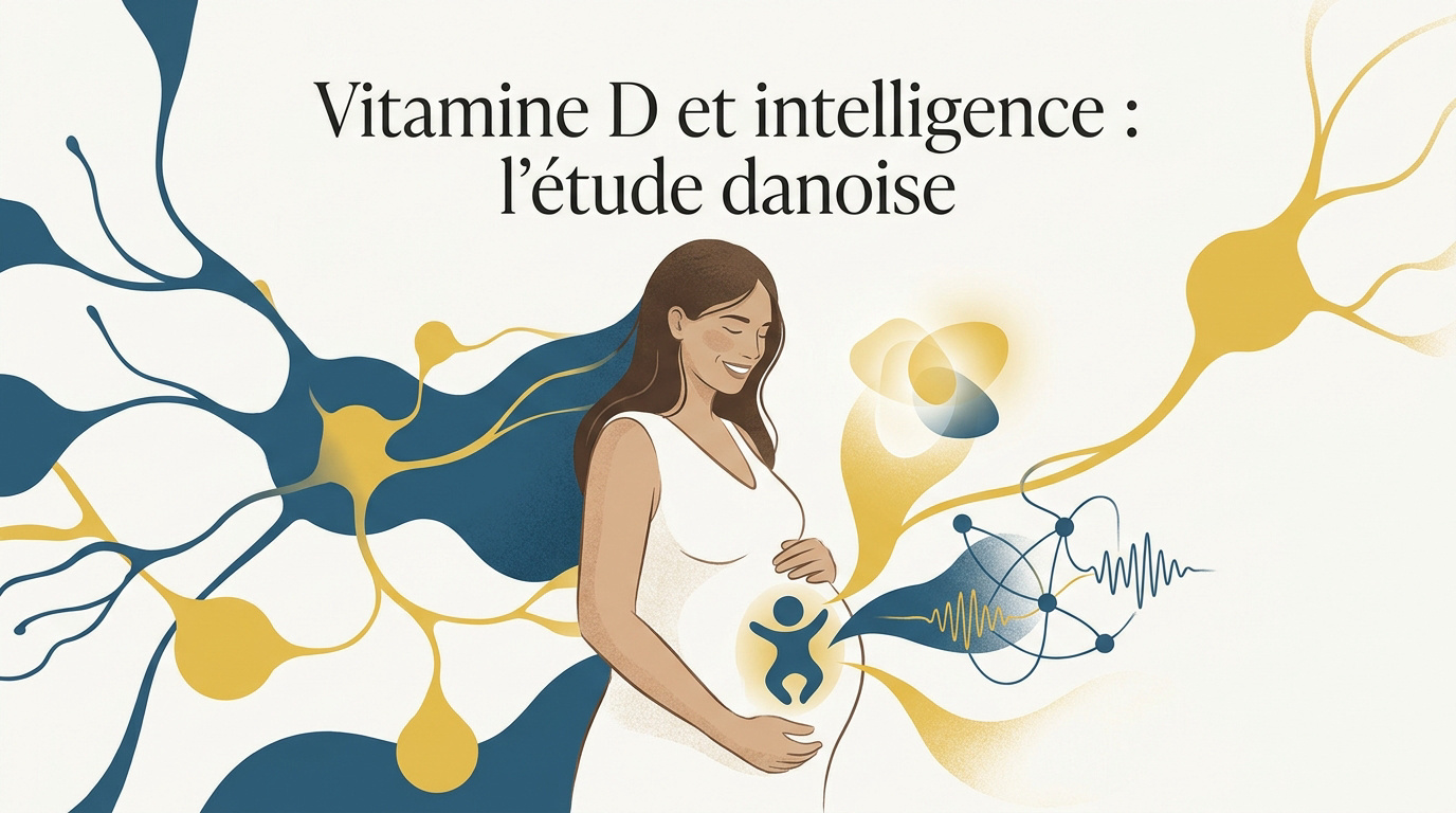 Illustration de l'impact de la vitamine D sur la mémoire des enfants